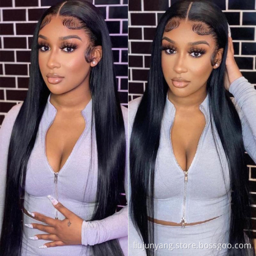 Glueless Wigs 13x4 Lace Front Wigs Straight Human Hair